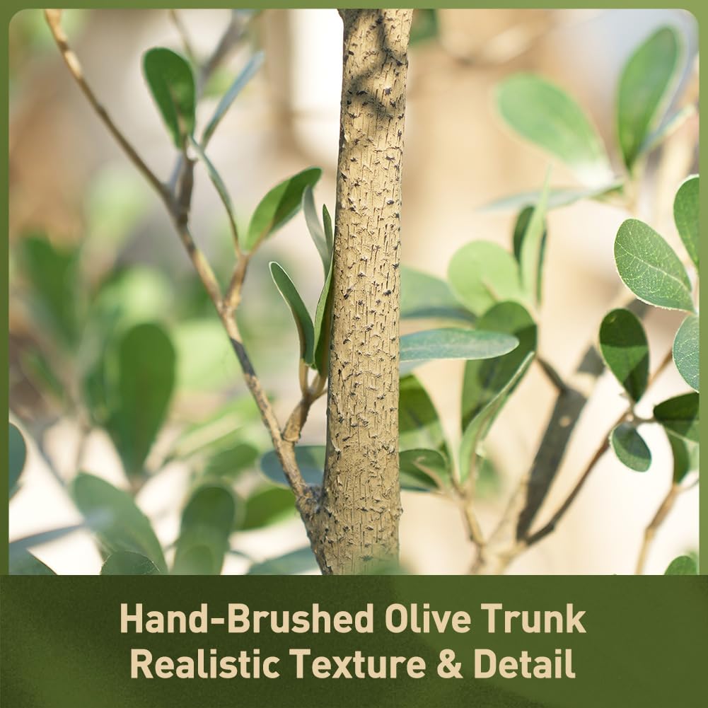 bushdebrunt REALIST type A オリーブカラー Amazon.com: Verinatural Artificial Black Olive Tree 7ft - Shady